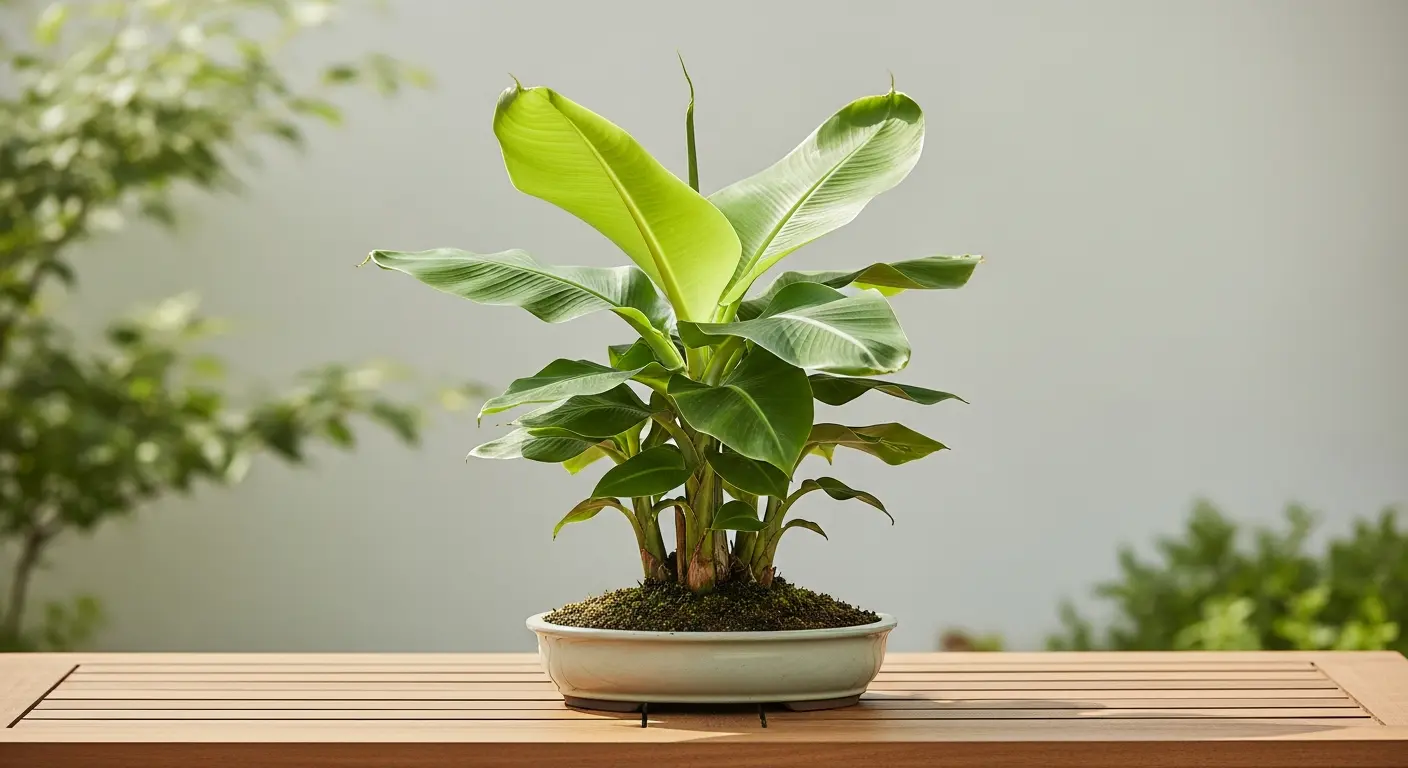 bonsai banana tree