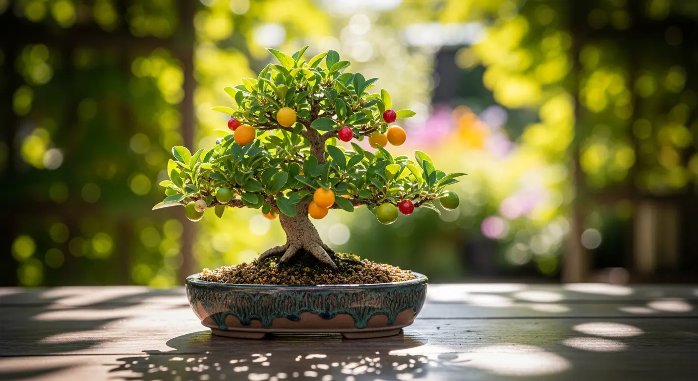 fruit bonsai tree