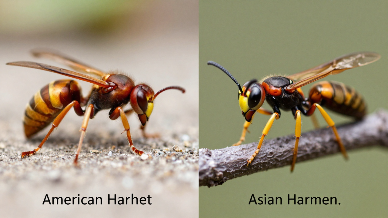 American Hornet Vs Asian Hornet